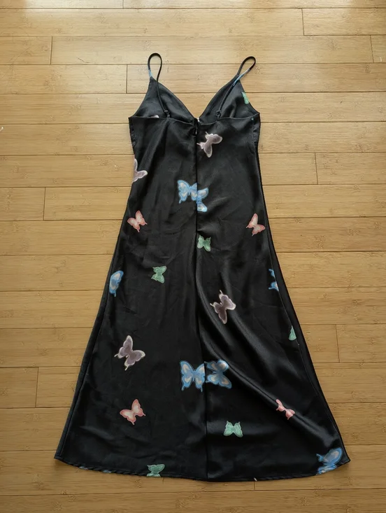 Lisa Says Gah Mariposa Butterfly Slip Dress - Picture 3 of 9